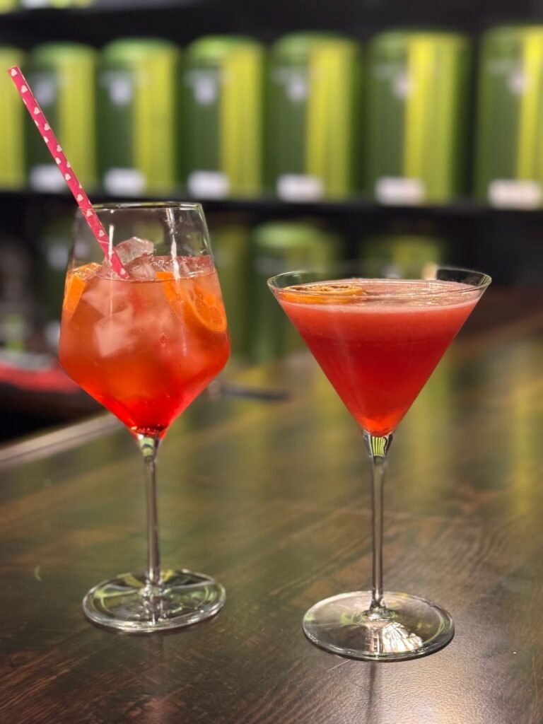 evening mocktails at st louis tearoom