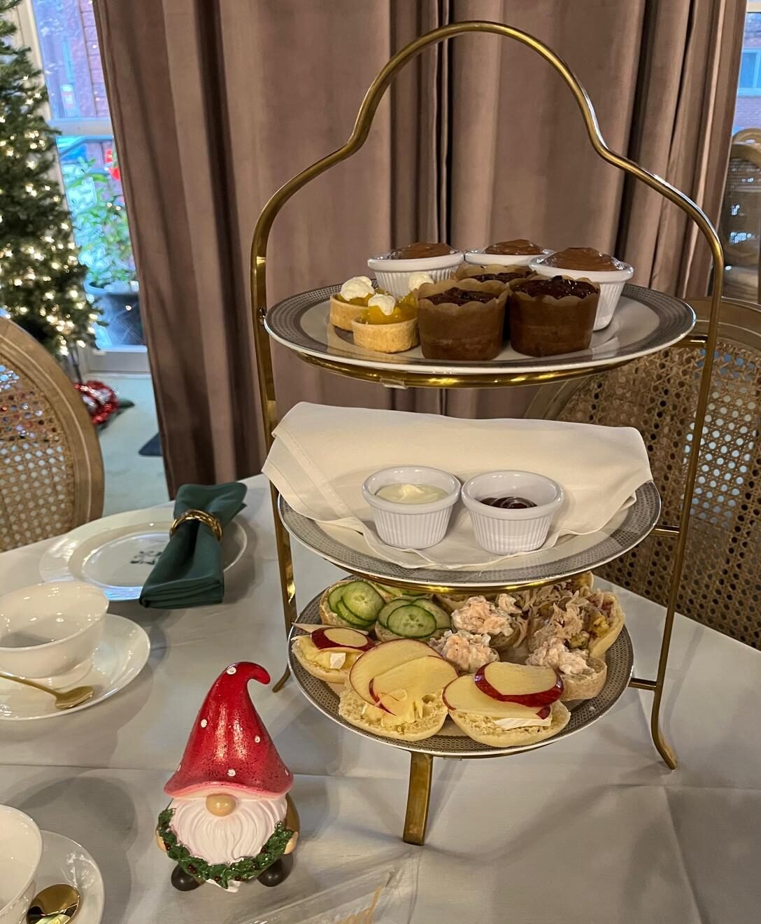 Christmas High Tea at Fleur de Thé St. Louis MO is fabulous!