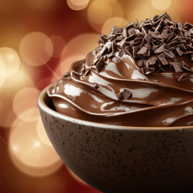 Chocolate mousse at Fleur de Thé